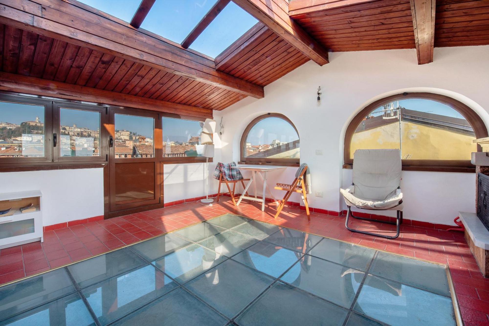 Casa Vacanza Civetta Bergamo Bagian luar foto
